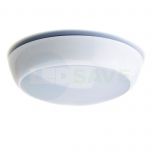 LED Simline Bulkhead Emergency/Microwave Sensor 2D Polo Fitting 16w IP54 White 
