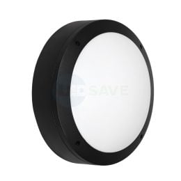 18W Round 3hr Emergency Die-cast Full Moon LED Bulkhead Light