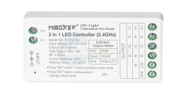 RGB/RGBW/RGB+CCT LED Strip Light Controller / Receiver (FUT037S+)